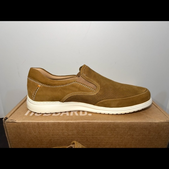 Samuel Hubbard Featherlight Olema Slip-On Shoes Loafers Nutmeg Nubuck Mens 10M main image 15